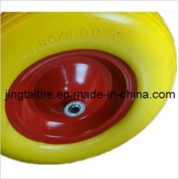 Rubber PU Foam Wheels (4.80/4.00-8) Solid Tyre